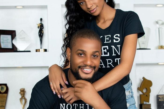 Actor Alexx Ekubo and fiance Fancy Acholonu [Instagram/AlexxEkubo]