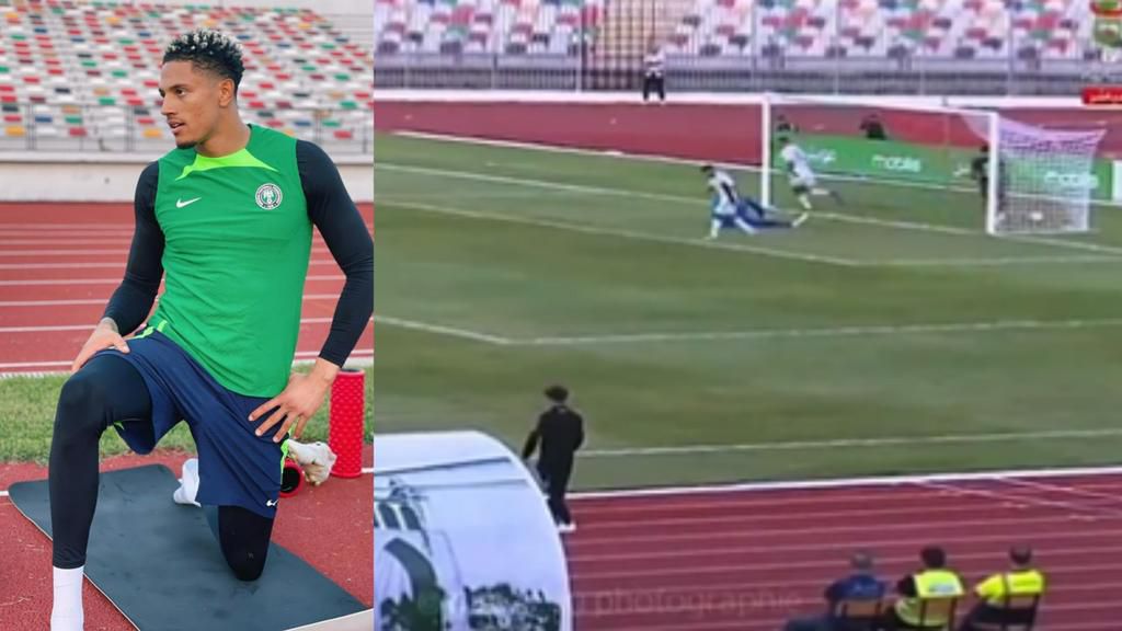 Maduka Okoye was at fault for the first goal by Algeria.