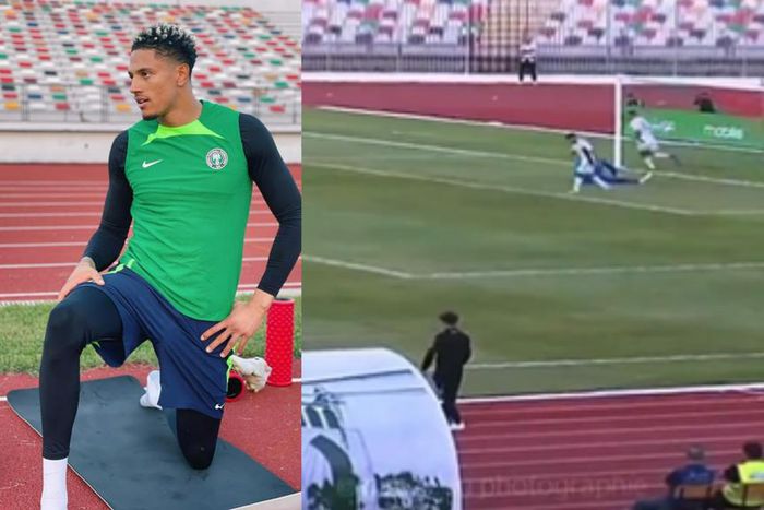 Maduka Okoye was at fault for the first goal by Algeria.