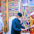 Emir-Of-Lafia Confers VP Yemi Osinbajo with title of Madugu-Jihar-Nasarawa, Captain Leader of- Nasarawa at Emirs Palace Nasarawa. (TheNation)