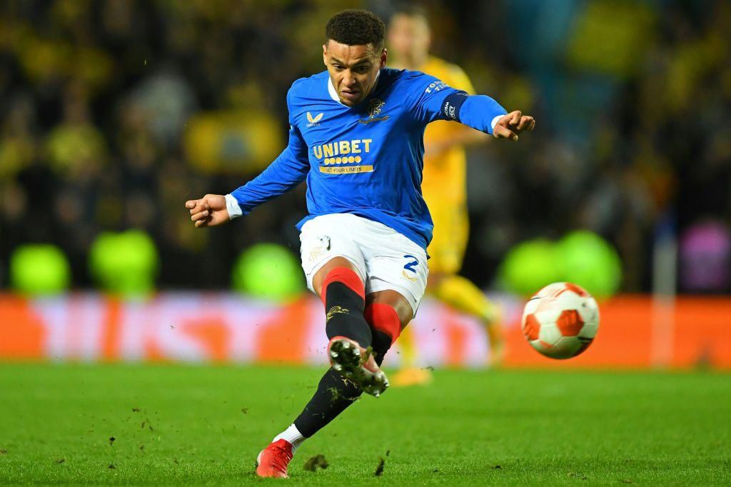 James Tavernier's penalty extended Rangers' lead at the top of the Scottish Premiership