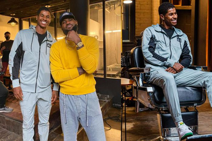 Marcus Rashford talks racism and rivalry with LeBron James