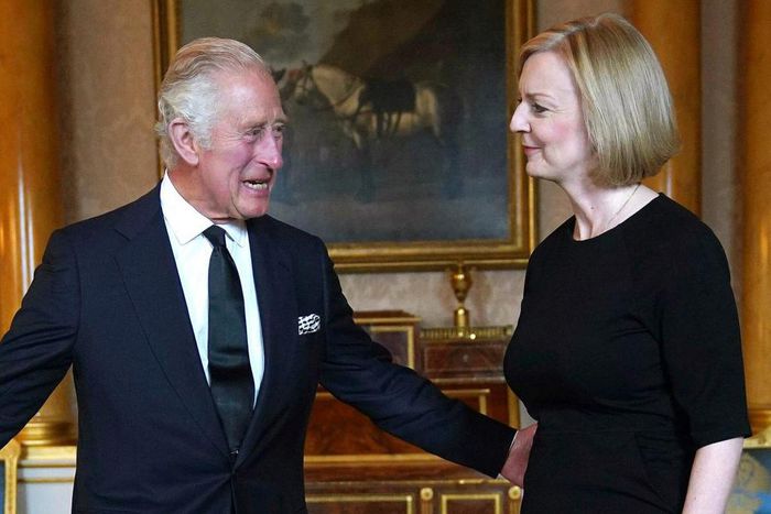 King Charles and U.K. Prime Minister Liz Truss. Photo: YUI MOK/AP/SHUTTERSTOCK.