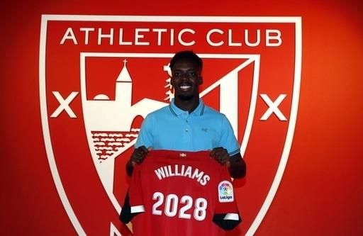 Inaki Williams signed  a nine-year contract in 2019