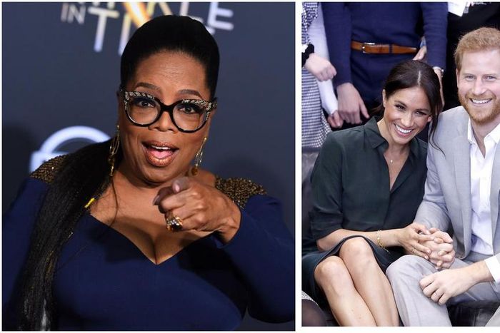 Oprah Whitney has come out to blatantly deny that she advised Prince Harry and Meghan Markle to set back as senior members of the royal family.