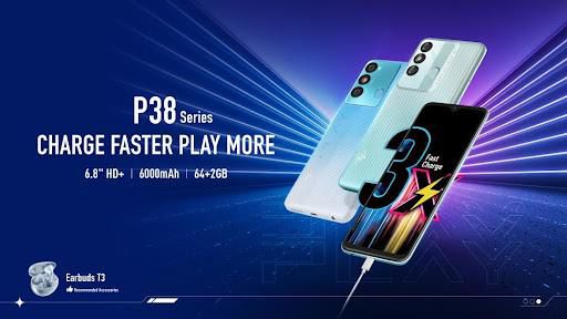Charge faster, play more: itel releases P38 Series with 18W fast charge