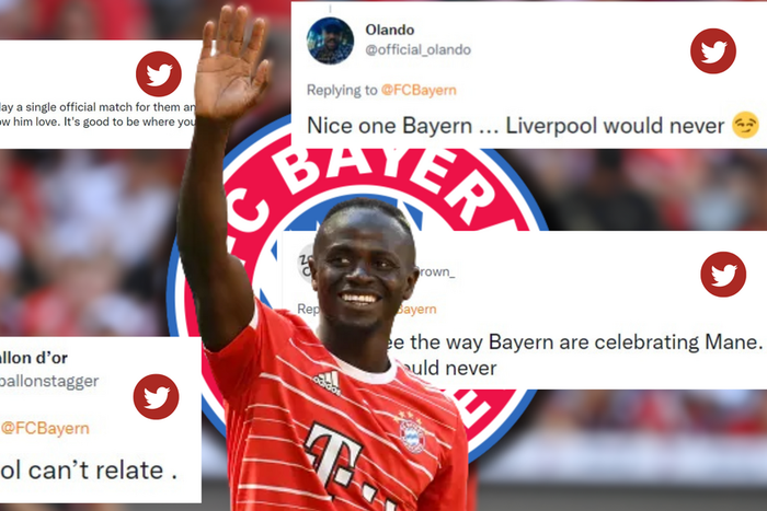 Reactions to Bayern Munich's celebration of Sadio Mane 's CAF Award