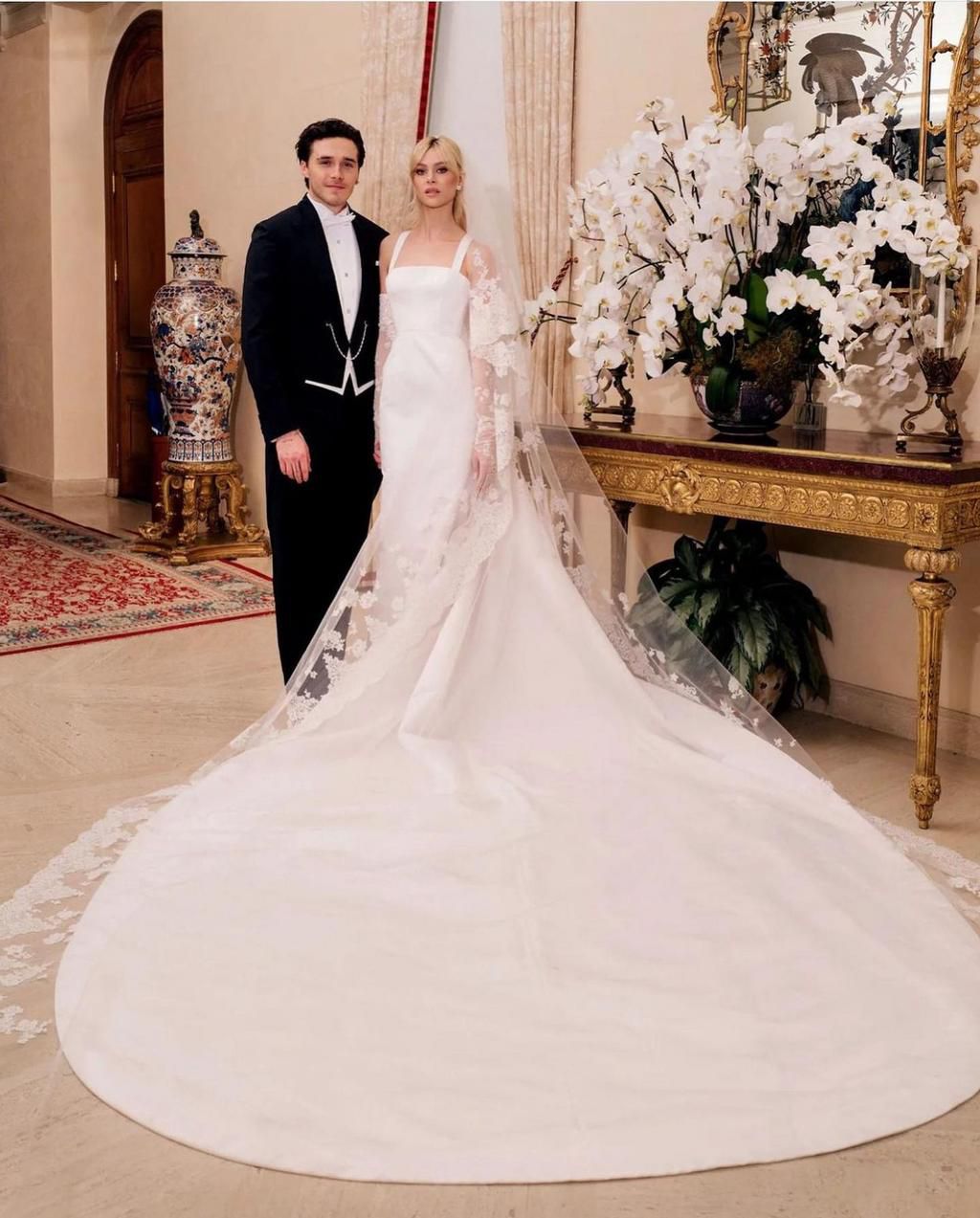 David Beckham welcomes new member to the family as son Brooklyn weds Nicola Peltz [Vogue]