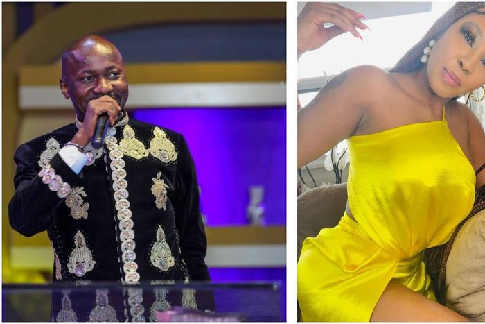 Apostle Johnson Suleman and Stephanie Otobo [Instagram/ApostleJohnsonSuleman] [Instagram/StephanieOtobo]