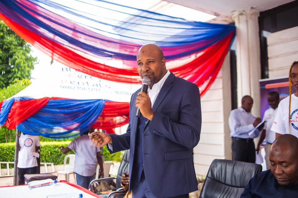 Mr Aliyu Dan Aliyu, Regional Sales Director, North-West,Dangote Cement Plc.