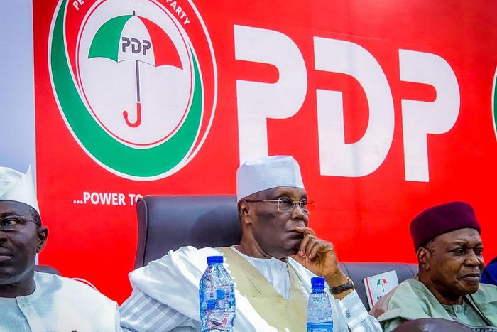 PDP in disarray as Atiku Abubakar's choice of VP causes problems for the party. (Punch)