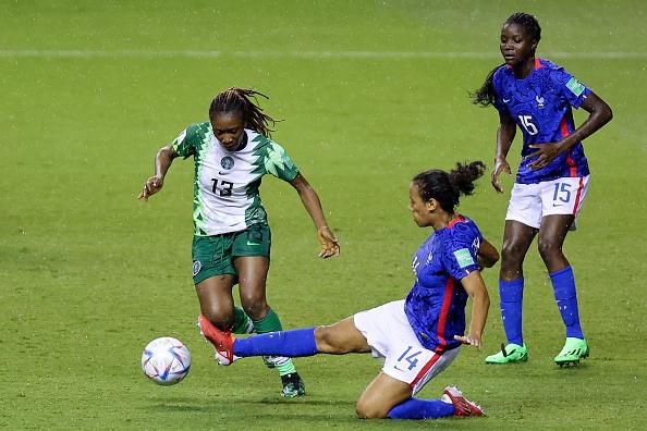 Nigeria's Falconets defeat France 1-0 in heavy rain