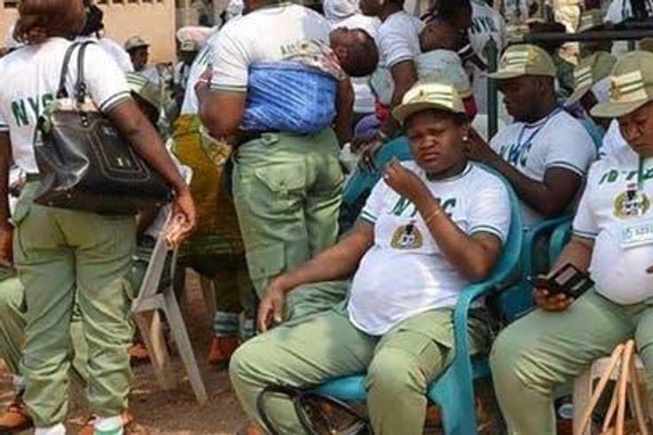 An illustrative photo of nursing mothers and pregnant corp members at an NYSC orientation camp. [punchng]