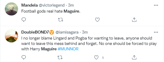 Harry Maguire was criticized again for his performance in Manchester United's victory against Norwich