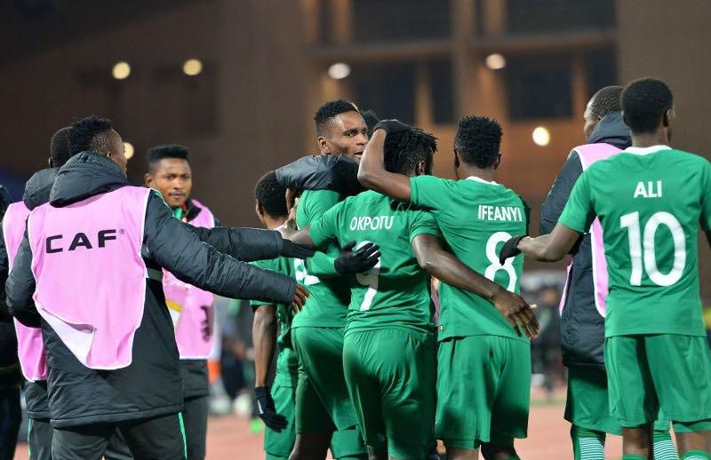 Super Eagles Team B at CHAN 2018