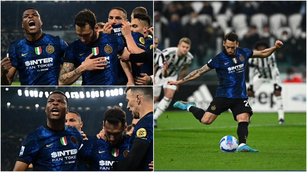 Hakan Calhanoglu gives Inter Milan 1-0 victory against Juventus