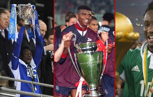 Super Eagles Players with the most trophies