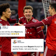 Social media reactions as Bayern Munich subject RB Salzburg to heavy defeat in the Champions League