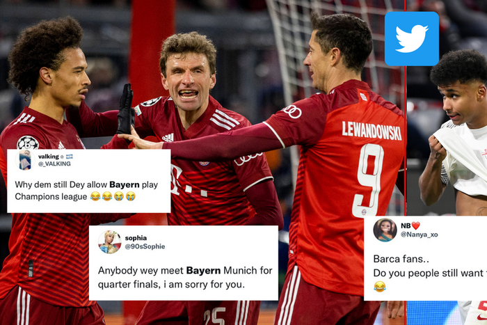 Social media reactions as Bayern Munich subject RB Salzburg to heavy defeat in the Champions League