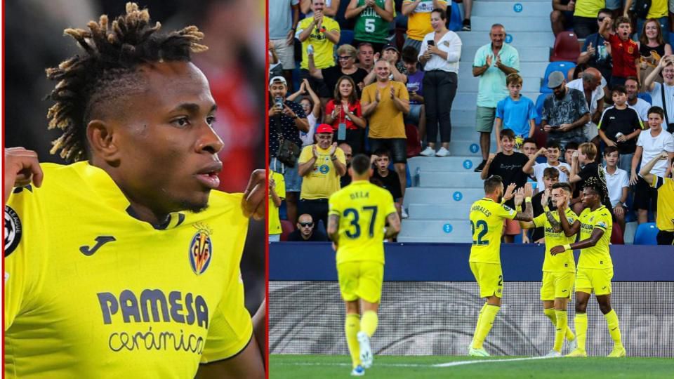 Samuel Chukwueze was instrumental for Villarreal in 4-3 win against Lech Poznan