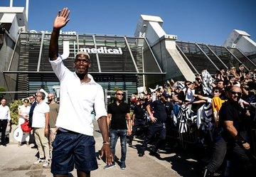 Paul Pogba welcome party at Turin for Medical