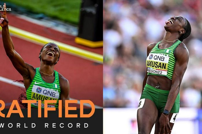 Tobi Amusan becomes 1st Nigerian to hold Athletics world record