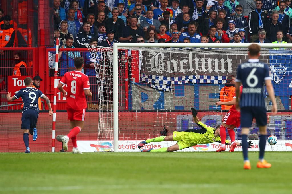 Zoller halved the lead with a clinical finish