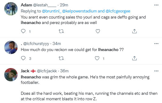 Reactions as Chelsea hold Leicester City to draw at Stamford Bridge