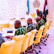 Buhari and Security Chiefs