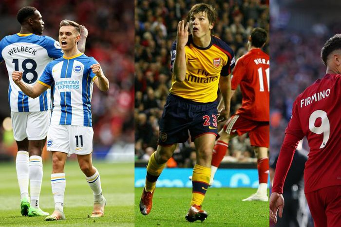 Trossard scores 3 as Brighton pile pressure on Klopp, Liverpool with 3-3 draw at Anfield