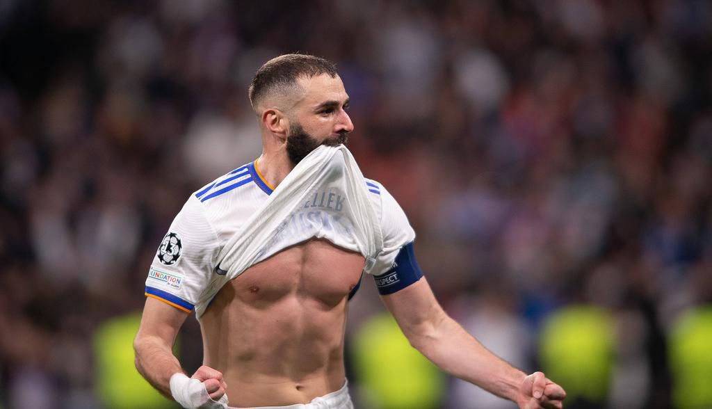 Karim Benzema scored a hat-trick against PSG on Wednesday night in the Champions League