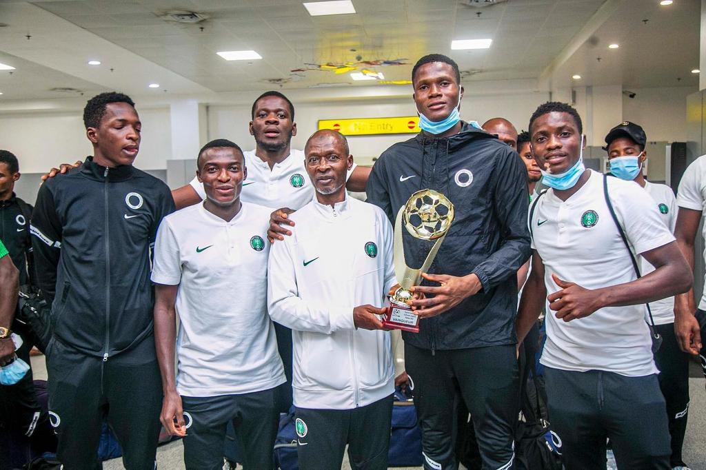 Flying Eagles arrive Nigeria after winning WAFU U-20 tournament
