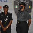 Suspended officers, Blessing Obaze and Emmanuella Obaze. [Twitter:@Princemoye1]
