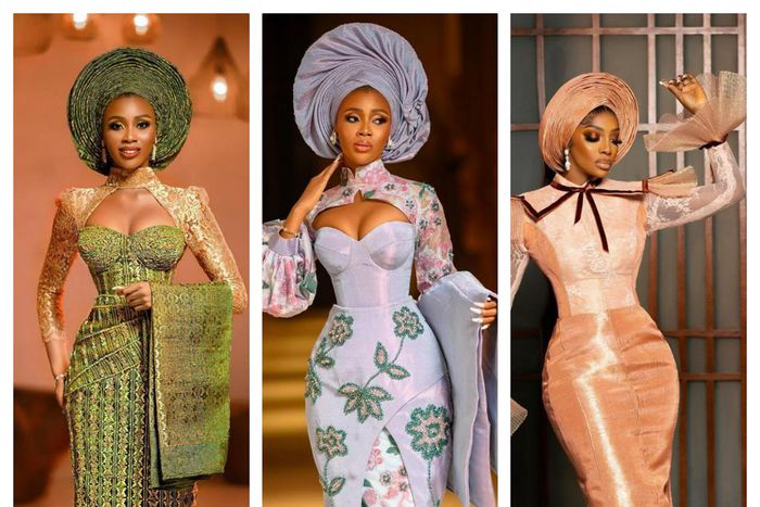 These aso-oke styles are perfect [Instagram]