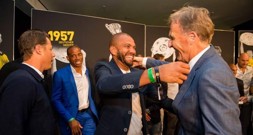 Former Super Eagles captain Sunday Oliseh returns to Borussia Dortmund [Photos]