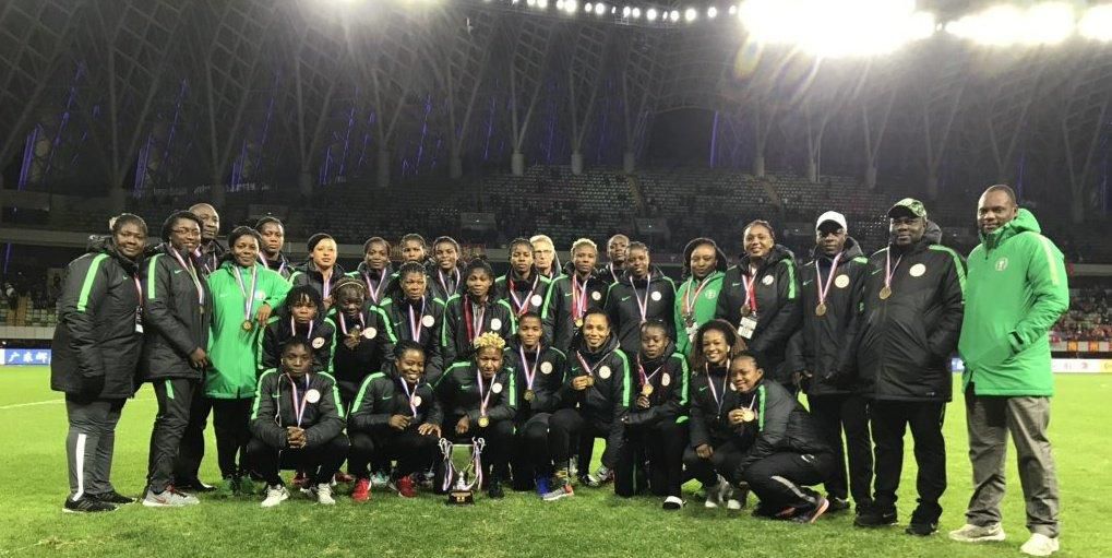 The Super Falcons of Nigeria did not leave China empty handed