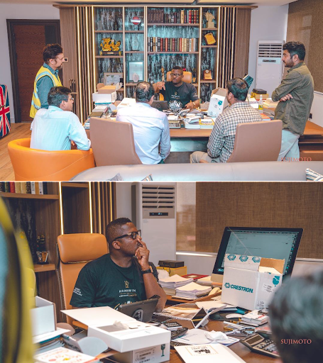 Crestron, the Rolls Royce of home automation is taking the Lucreziaby Sujimoto to the next level