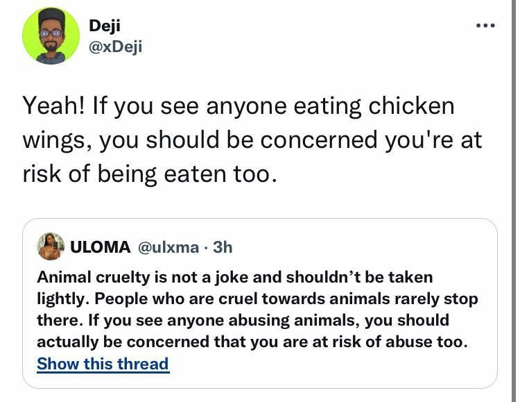 A Nigerian man replies our honorable senior advocate in grand style