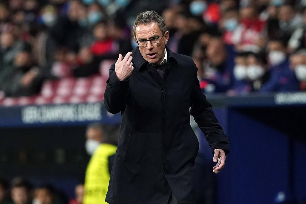 Man United manager Ralf Ragnick