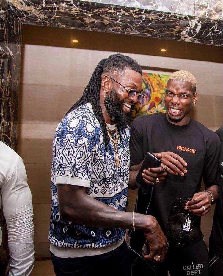 Paul Pogba teams up with Emmanuel Adebayor for charity game