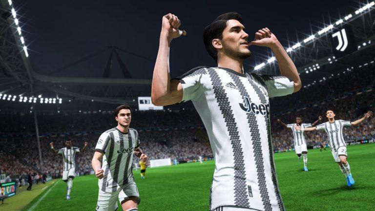 Official screenshot Juventus FIFA 23