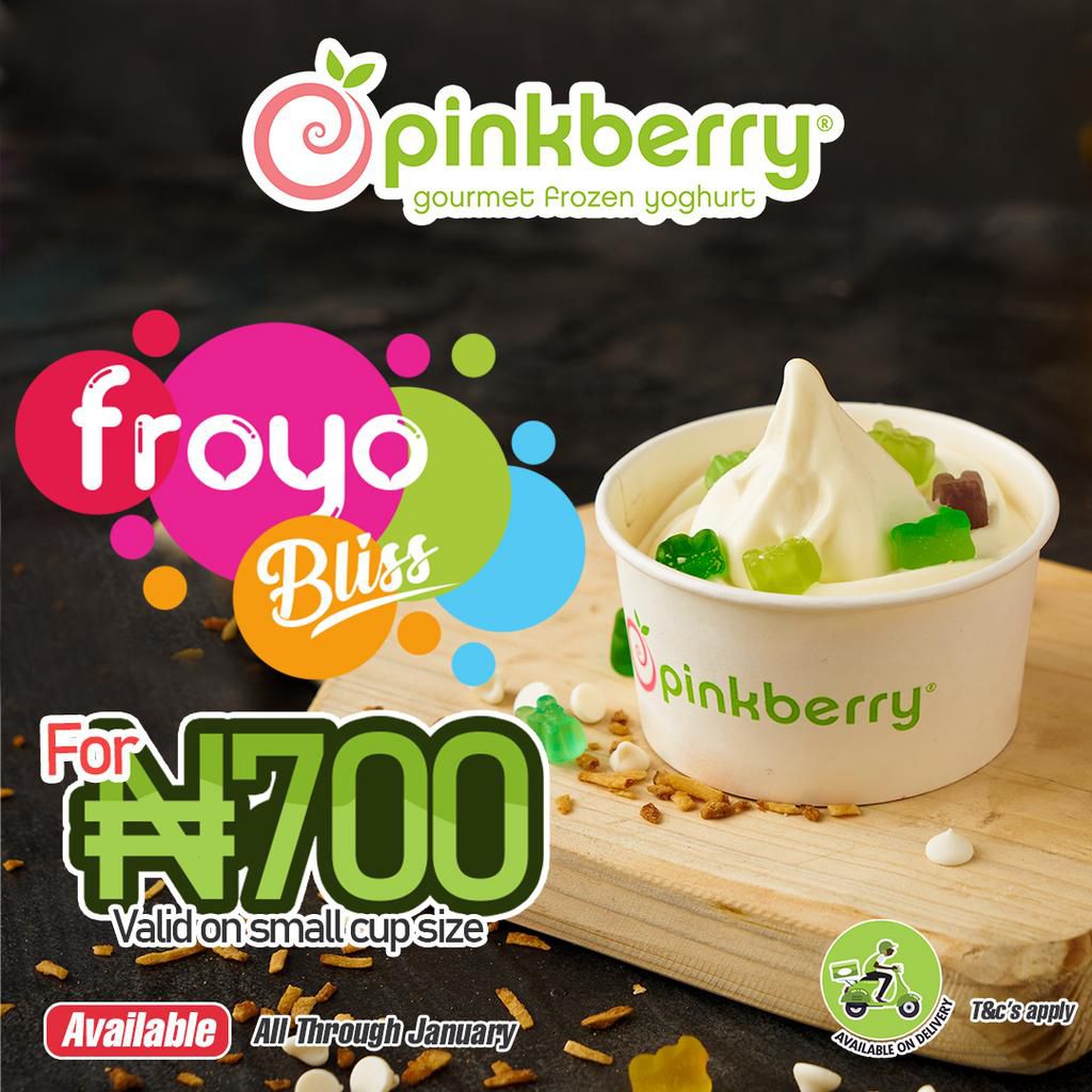Enjoy guilt-free indulgence this new year with Pinkberry, fuel your Passion!!