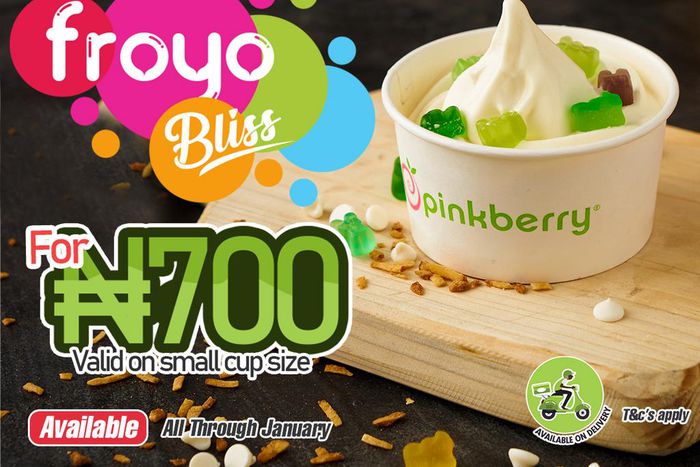 Enjoy guilt-free indulgence this new year with Pinkberry, fuel your Passion!!