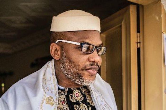 Nnamdi Kanu, the leader of the proscribed Indigenous People of Biafra (IPOB). [Twitter/@BiafraStar]