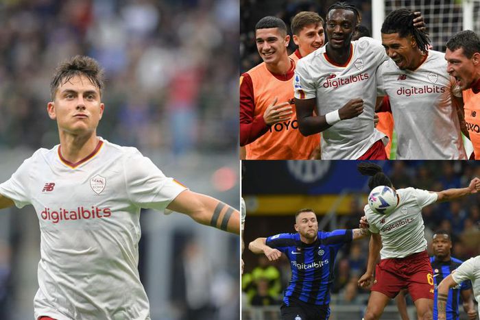 Dybala and Smalling combine as AS Roma beat Inter Milan