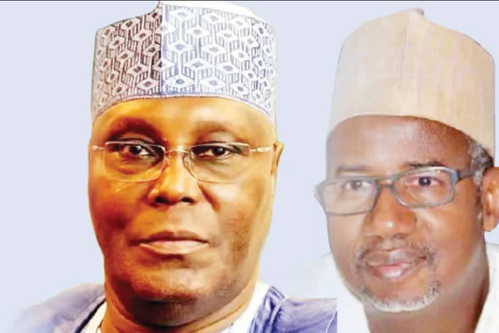 Former Vice President, Atiku Abubakar and Bauchi State Governor, Bala Mohammed. [Punch]