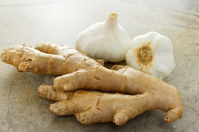 Health benefits of ginger and garlic