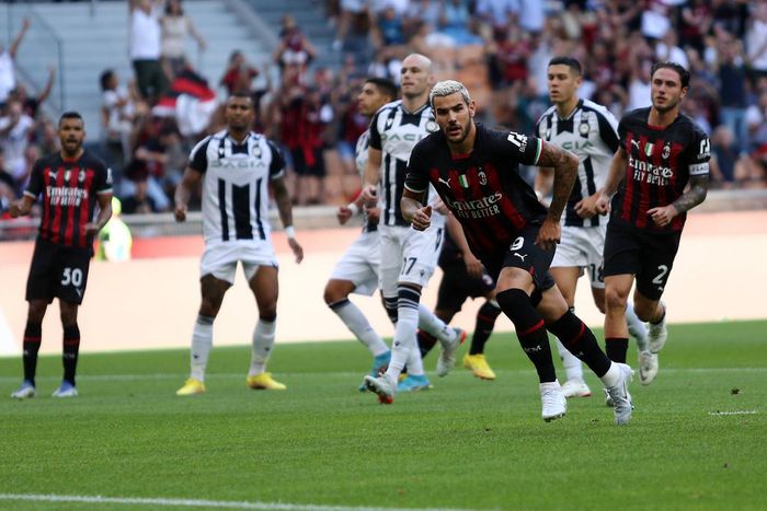 Theo Hernandez levelled the scores for Milan