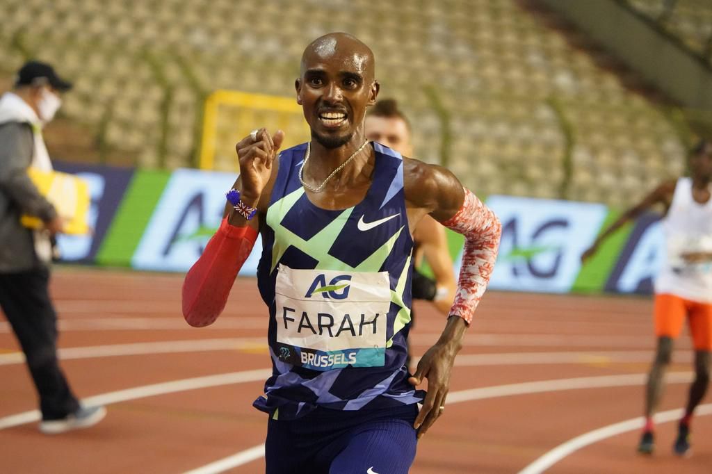British Olympic Champion Mo Farah