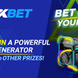 Generators, smartphones and thousands of bonus points in the Bet On Your Luck promo